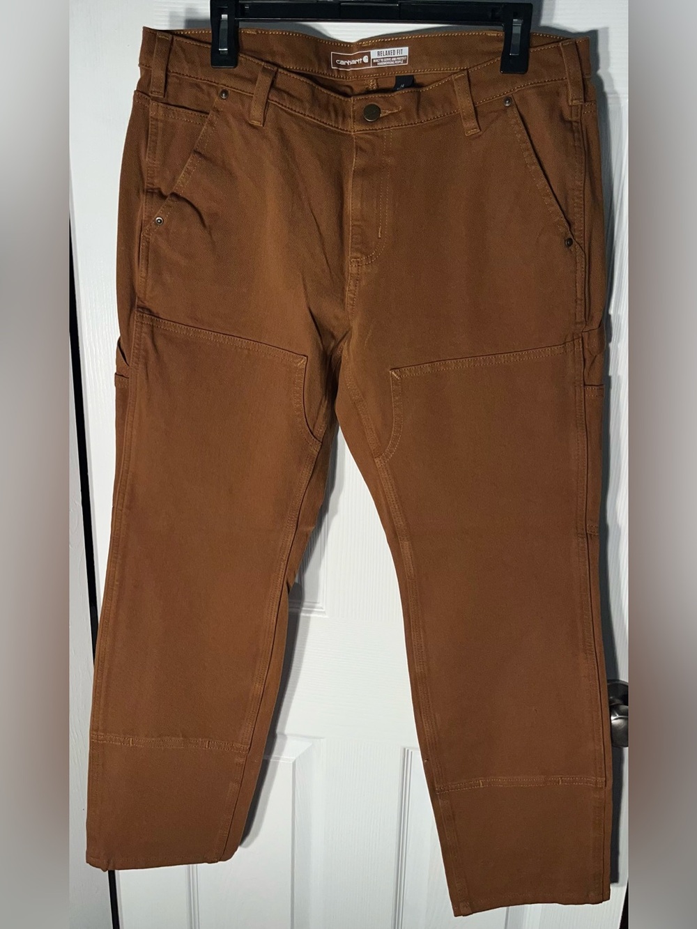 NWT Carhartt Rugged Flex Relaxed Fit Double Front Work Pants 14 Regular BN4296